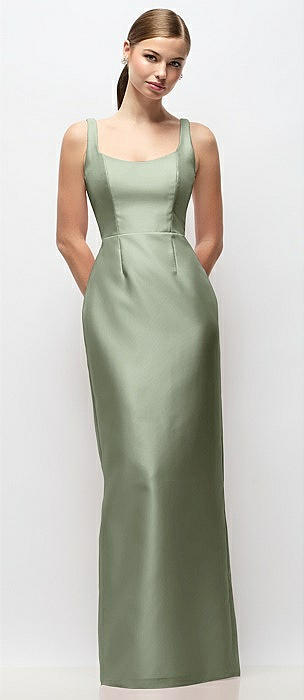 princess polly baby blue dress Sage Green Bridesmaid Dresses by Dessy main image 0