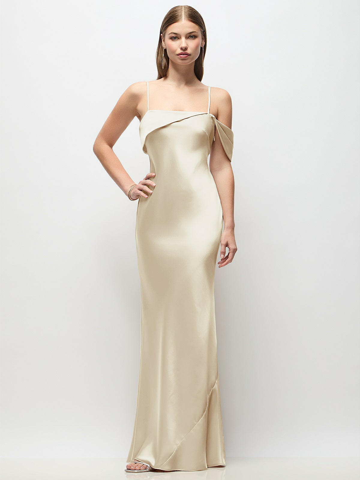 long sleeve faux leather dress Paneled Knit Mini Maravilla Lace Bodice Maxi Colour:Gold Size:1XL