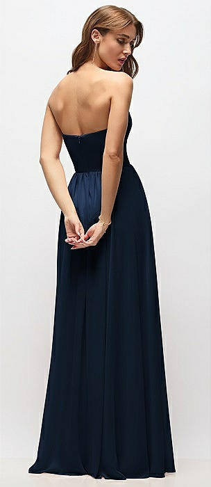 midnight blue chiffon bridesmaid dresses Classic Multiway Infinity Dress in Dusty Mauve For Sale - Bridesmaids  Dresses main image 0