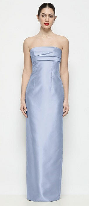 blue empire waist bridesmaid dress Blue Empire Waist Chiffon Wedding Dress, Bridesmaid Dress, Summer Women  Wedding Guest Dress, Prom Dress, Cocktail Dress, Xiaolizi 4266#