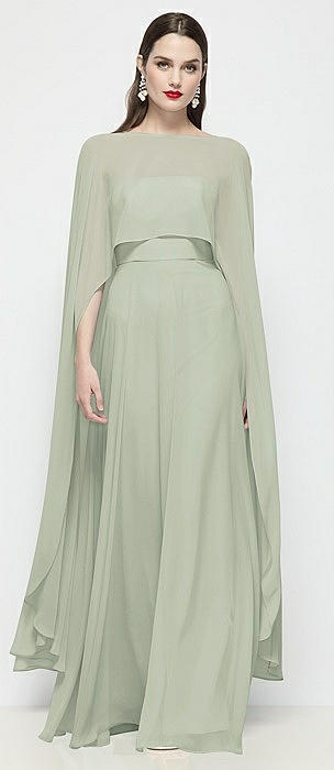 Celadon Jacket Bridesmaid Dresses