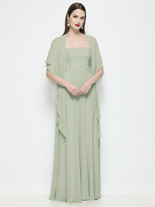 Chiffon Flounce Cape