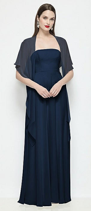 Chiffon Flounce Cape