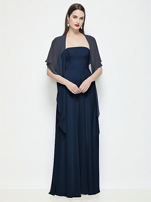 Chiffon Flounce Cape