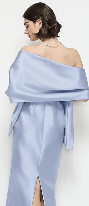 Dessy Sky Blue Bridesmaid Dresses