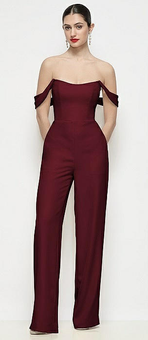Cabernet Jumpsuit Bridesmaid Dresses Cabernet Jumpsuit Bridesmaid Dresses
