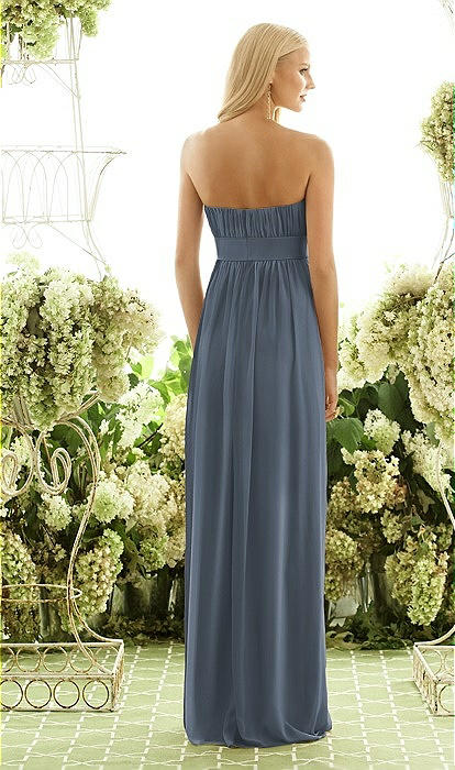 one shoulder satin bridesmaid dresses Dressime Delicate Mermaid One Shoulder Satin Long Bridesmaid Dress –  dressime