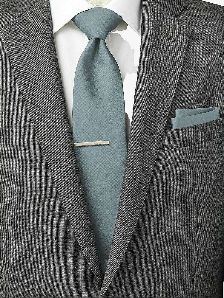 Back View - Breezy Peau de Soie Pocket Squares by After Six