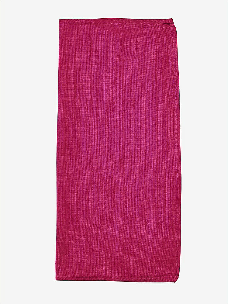 Front View - Sangria Dupioni Pocket Squares by After Six