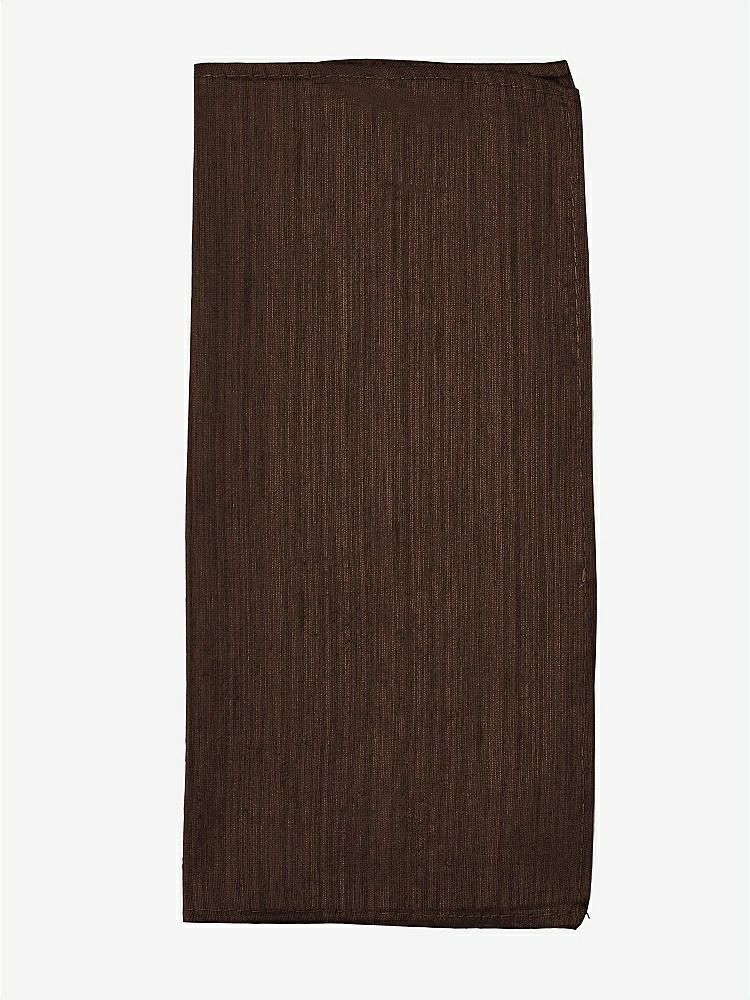 Front View - Brownie Dupioni Pocket Squares by After Six
