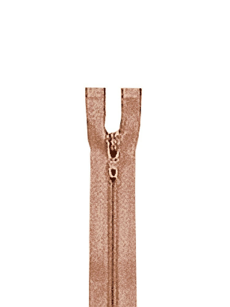 Front View - Toffee Zipper - 24" hidden