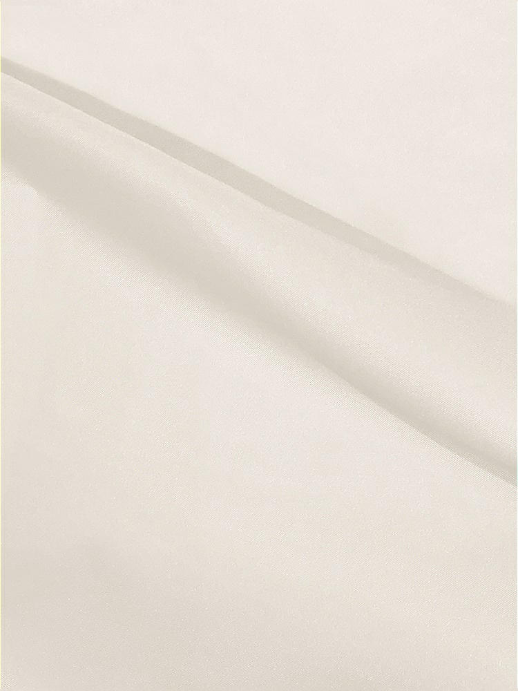 Front View - Ivory Stretch Lining Fabric by the yard