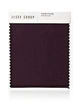 Front View Thumbnail - Deep Plum Lux Chiffon Swatch