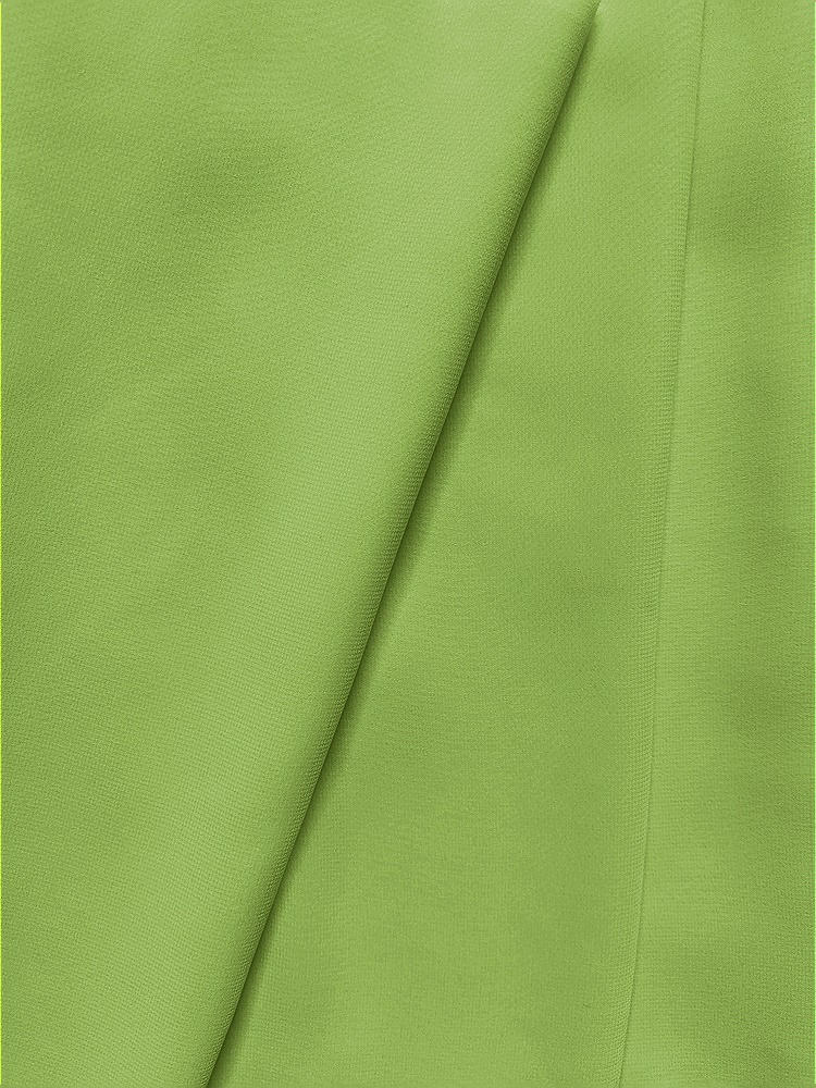 Front View - Peridot Green Lux Chiffon Fabric by the Yard