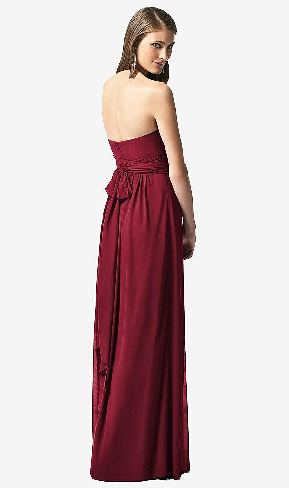 Back View - Burgundy Dessy Collection Style 2846