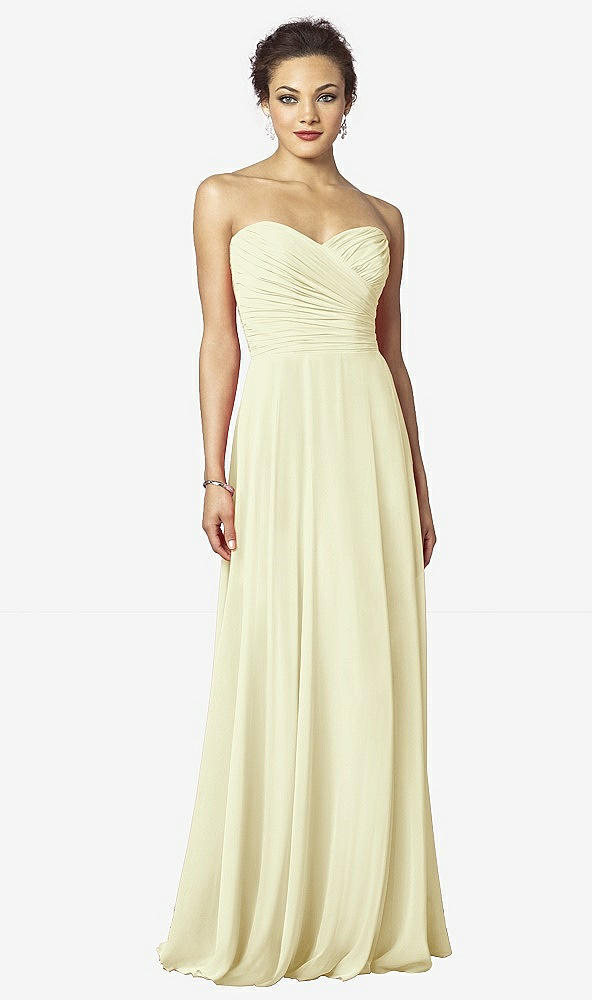 Front View - Butter Yellow After Six Bridesmaids Style 6639