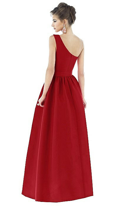 knee length dresses for ladies HERO MAXI DRESS GARNET main image 1