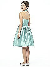 Rear View Thumbnail - Seaside Alfred Sung Junior Bridesmaid Style JR500