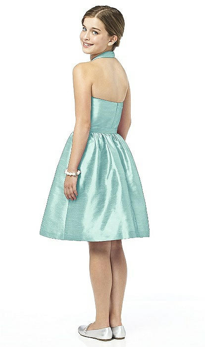 alfred sung junior bridesmaid dresses Style Jr500 In Seaside Color:BLUE OMBRE Ivory Cream Pinkblush Forest Green Ombre