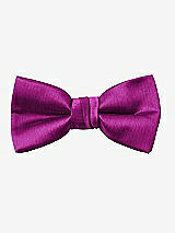 Rear View Thumbnail - Persian Plum Yarn-Dyed Boy's Bow Tie by After Six