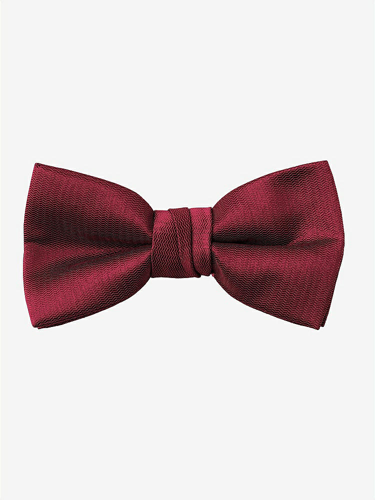 Back View - Cabernet Yarn-Dyed Boy's Bow Tie by After Six