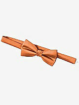 Side View Thumbnail - Clementine Yarn-Dyed Boy's Bow Tie by After Six