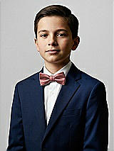 Front View Thumbnail - English Rose Yarn-Dyed Boy's Bow Tie by After Six