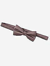 Side View Thumbnail - French Truffle Yarn-Dyed Boy's Bow Tie by After Six