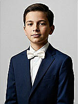 Front View Thumbnail - Ivory Yarn-Dyed Boy's Bow Tie by After Six