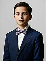 Front View Thumbnail - Lavender Yarn-Dyed Boy's Bow Tie by After Six