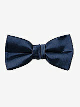 Rear View Thumbnail - Midnight Navy Yarn-Dyed Boy's Bow Tie by After Six