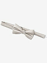 Side View Thumbnail - Oyster Yarn-Dyed Boy's Bow Tie by After Six