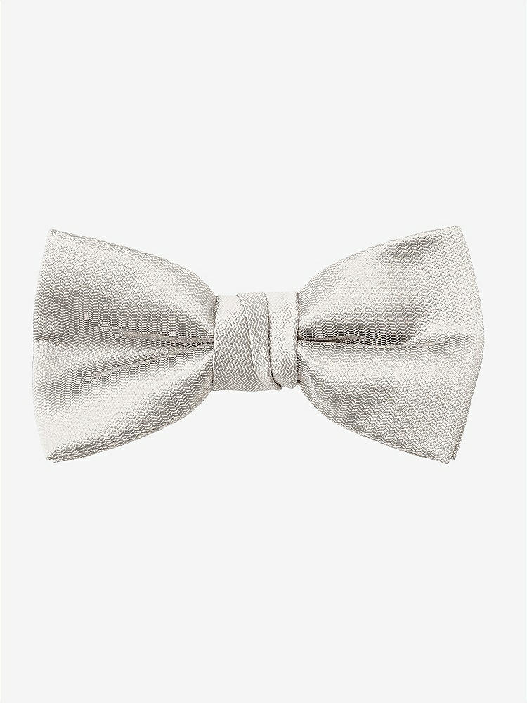 Back View - Oyster Yarn-Dyed Boy's Bow Tie by After Six