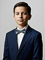 Front View Thumbnail - Silverstone Yarn-Dyed Boy's Bow Tie by After Six