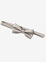 Side View Thumbnail - Taupe Yarn-Dyed Boy's Bow Tie by After Six