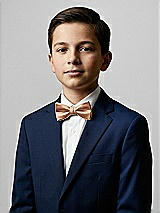 Front View Thumbnail - Toffee Yarn-Dyed Boy's Bow Tie by After Six