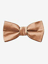 Rear View Thumbnail - Toffee Yarn-Dyed Boy's Bow Tie by After Six