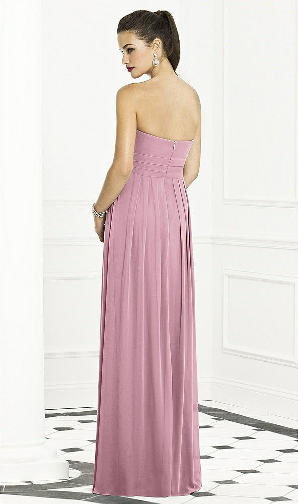 Back View - Dusty Pink After Six Bridesmaids Style 6669