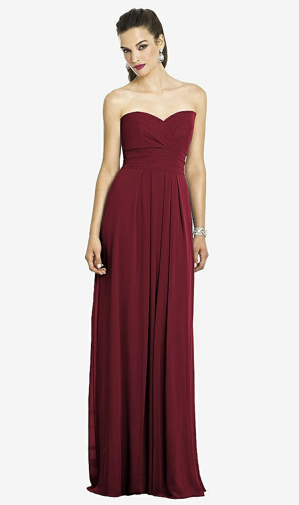 Front View - Cabernet After Six Bridesmaids Style 6669