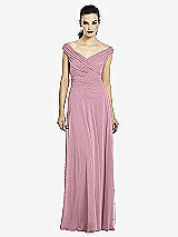 Front View Thumbnail - Dusty Pink After Six Bridesmaids Style 6667