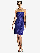 Front View Thumbnail - Electric Blue Alfred Sung Style D602