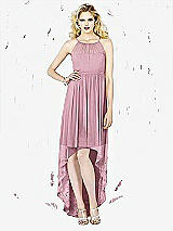 Front View Thumbnail - Dusty Pink Social Bridesmaids Style 8125