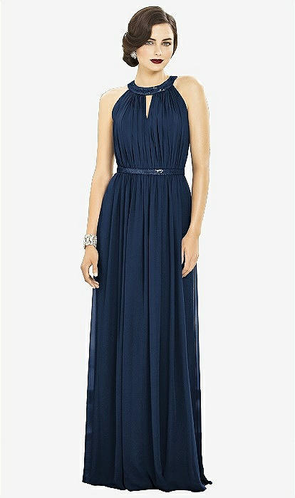 Dessy Collection Style 2887 In Midnight Navy | The Dessy Group