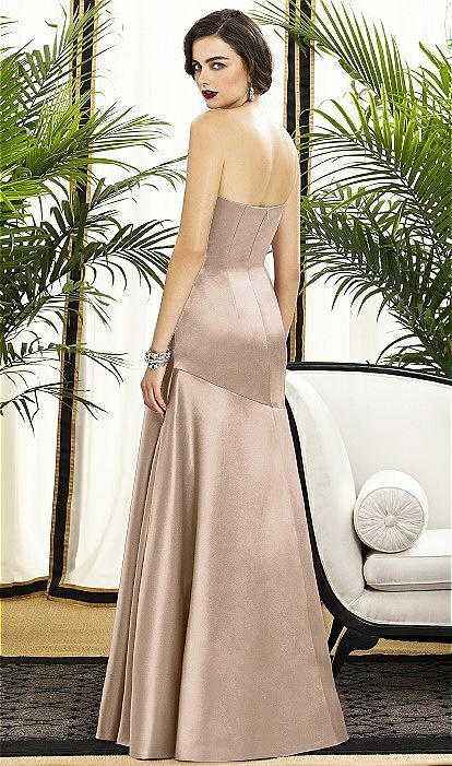 Dessy Collection Dessy Gowns Shirred 3d Sequin Embroidery Floral Maxi Bridesmaid  Dress With