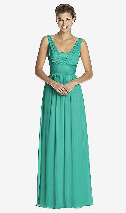 Dessy Collection Style 2890 In Pantone Turquoise | The Dessy Group