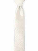 Front View Thumbnail - Ivory Dupioni Narrow Ties by After Six