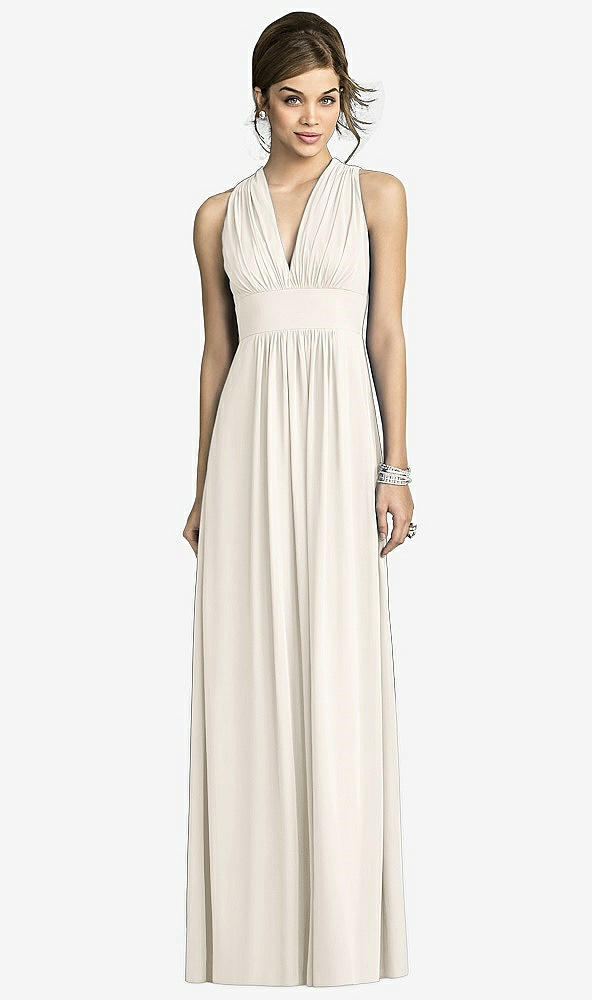 Front View - Ivory After Six Bridesmaids Style 6680
