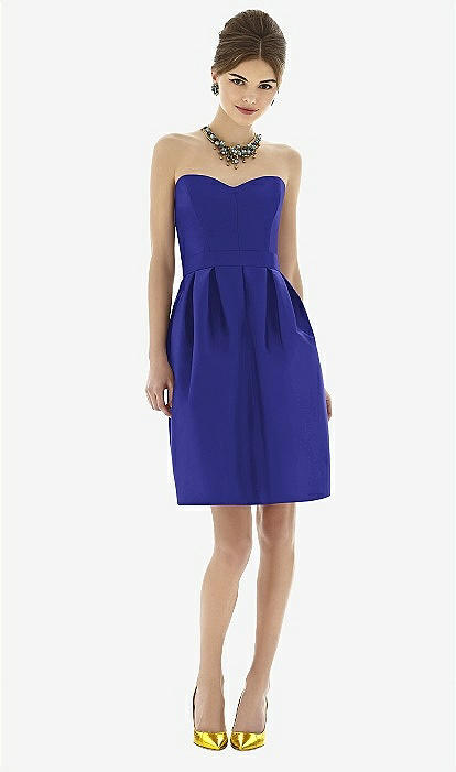 white christmas dresses Alfred Sung Dupioni Cocktail Dress Bow Accents Sleeveless in Silver 0