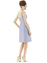 Rear View Thumbnail - Silver Dove Alfred Sung Bridesmaid Dress D654