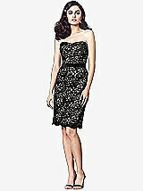 Front View Thumbnail - Topaz & Black Dessy Collection Style 2911